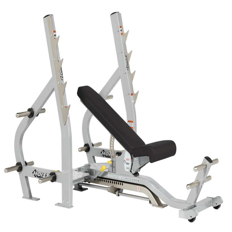 Banc Olympique Hoist CF-3 Voies Plat / Incliné / Décliné | Fitness Dépôt