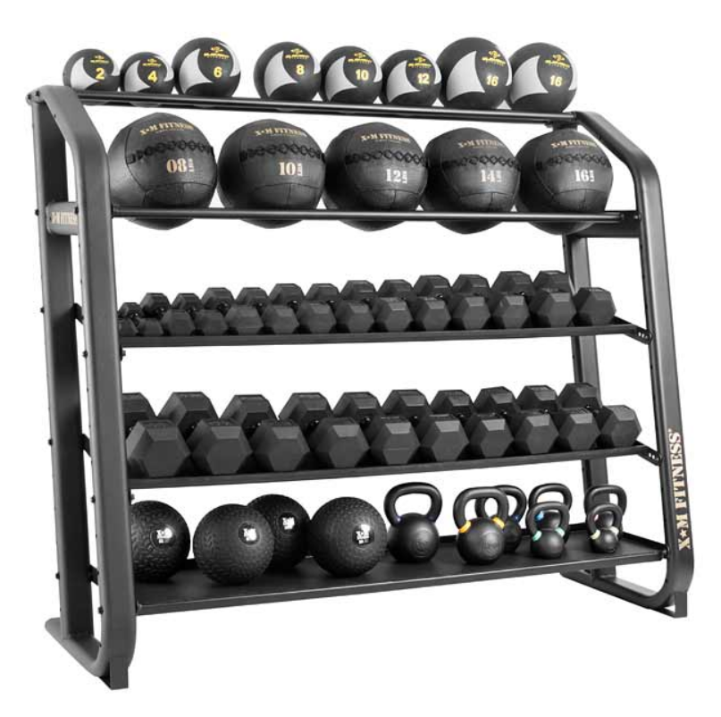 XM Fitness 5-Tier Multi-Storage Rack