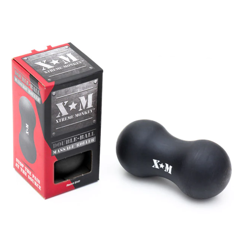 XM Fitness Double Ball Massage Roller