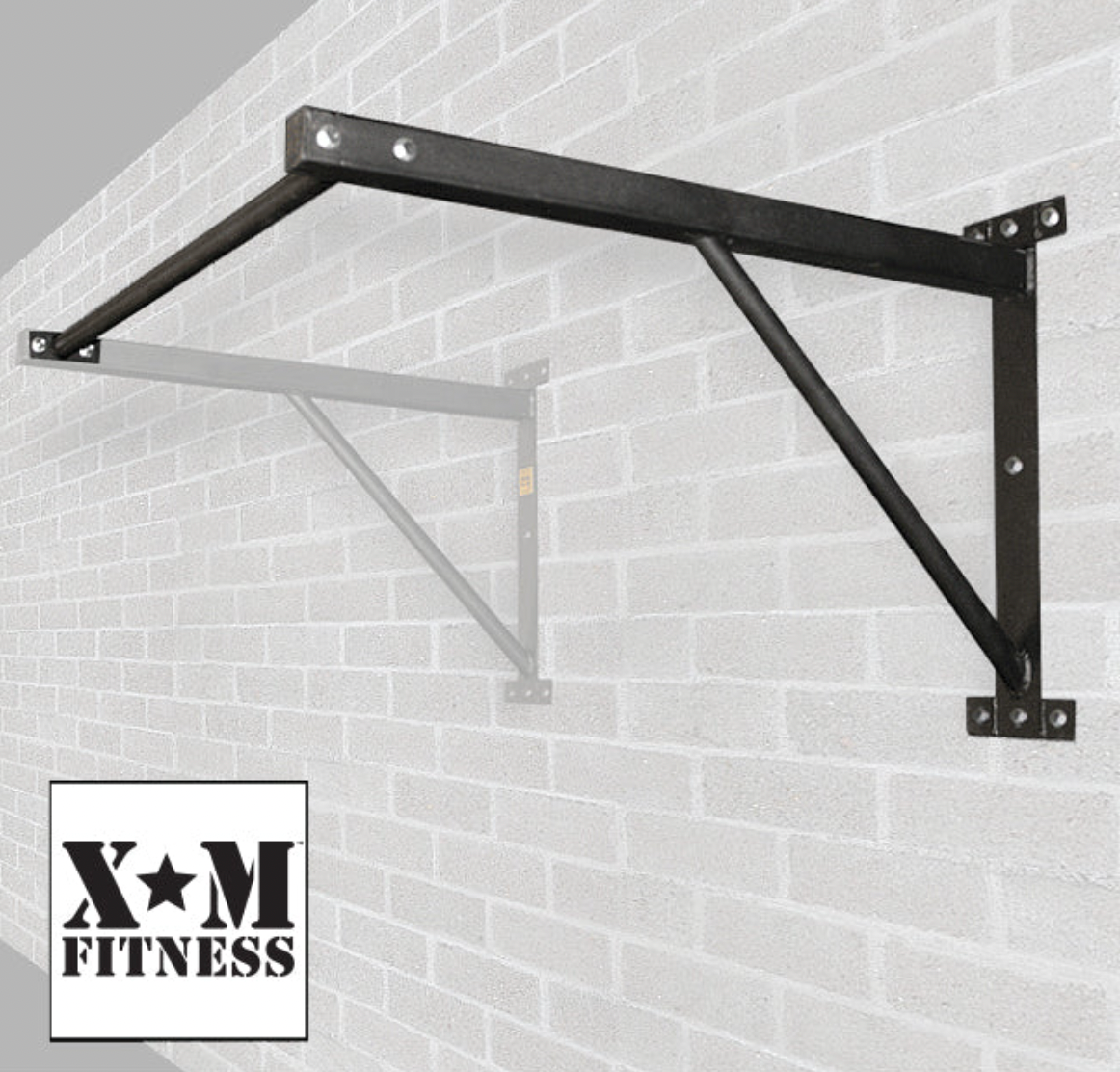 BARRE DE CHIN UP MURALE XM FITNESS *AJOUT D'EXTENSION UNIQUEMENT* - Fitness Dépôt +