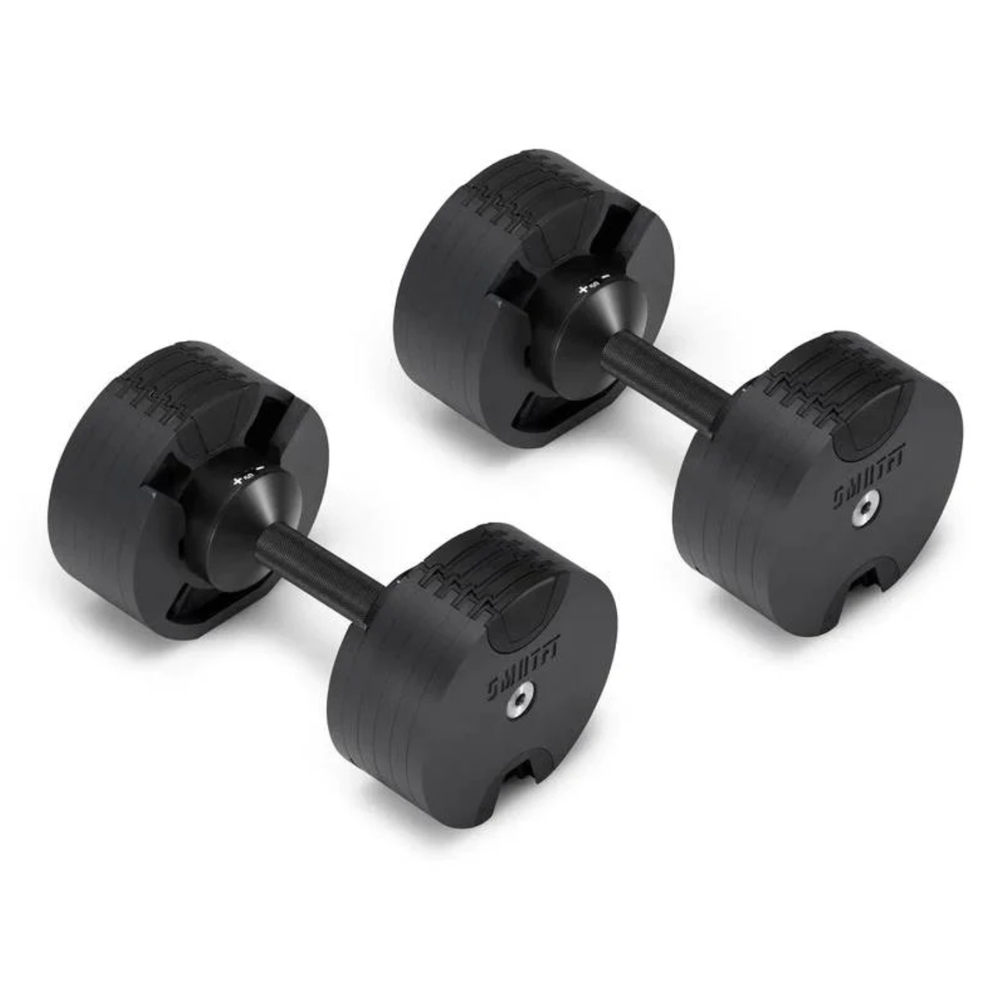 SMRTFT NÜOBELLS - PAIR OF ADJUSTABLE DUMBBELLS 5-50LB