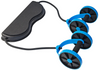 Northern Lights Multi-Directional Exercise Wheel, Blue/Black