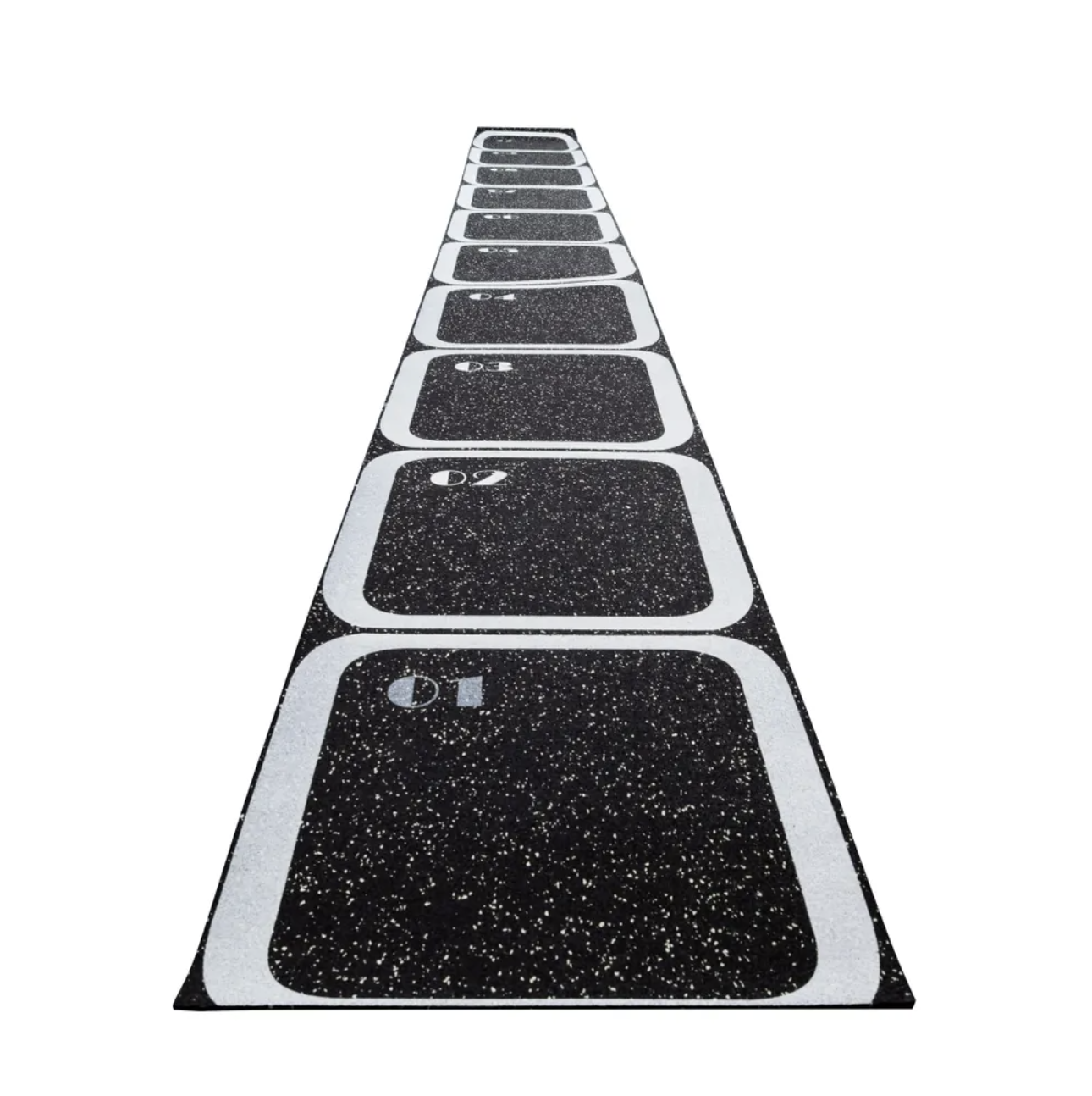 Northern Lights Agility Ladder, Rubber Mat, 10 Steps