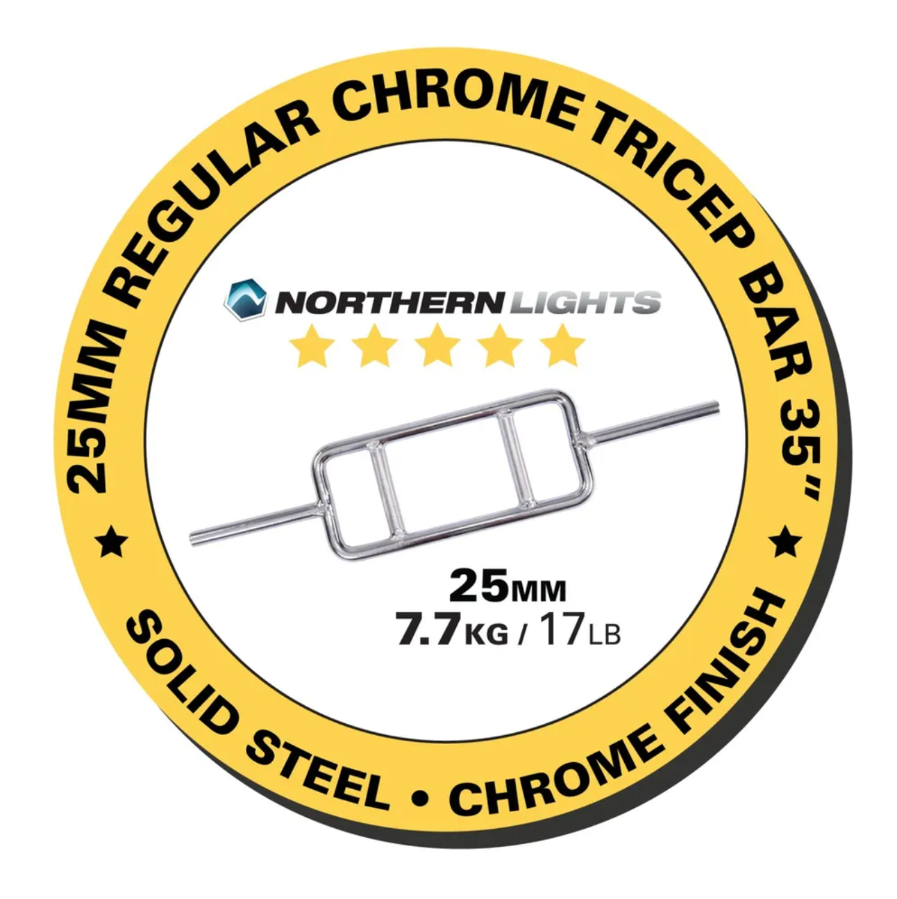 Northern Lights Regular Chrome Tricep Bar