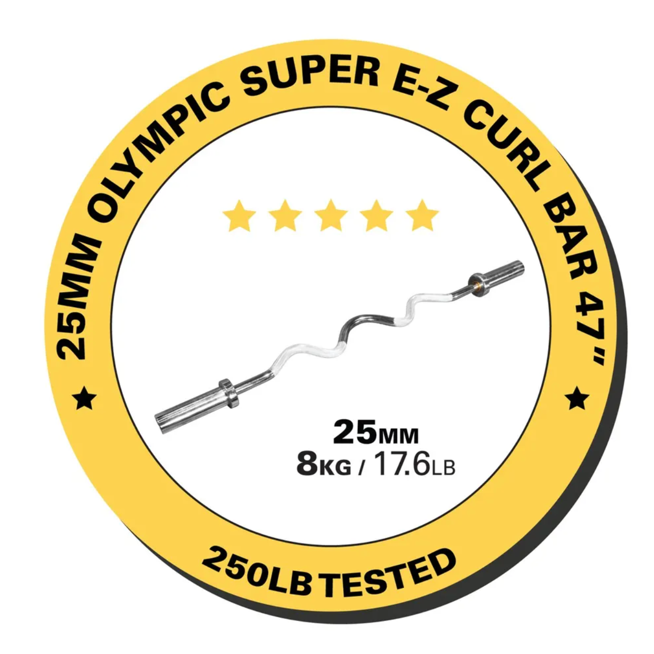 Super E-Z Olympic Curling Bar