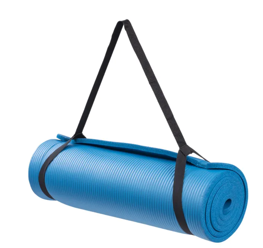 Northern Lights Yoga and Pilates Mat, 190 x 80 x 1.5 cm - Blue