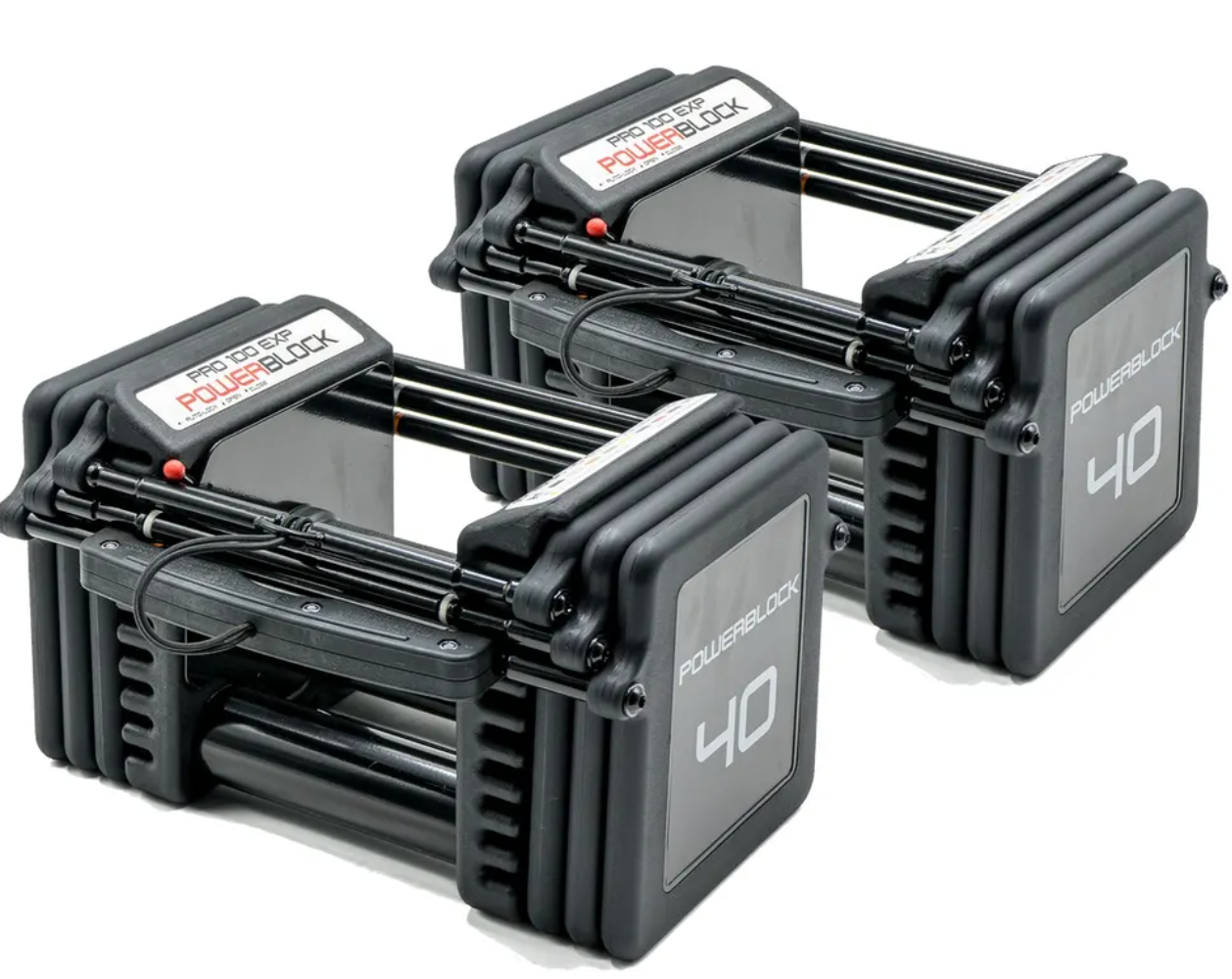 PowerBlock Pro 100 Exp Stage 1 Base Kit, 5 to 40 lbs