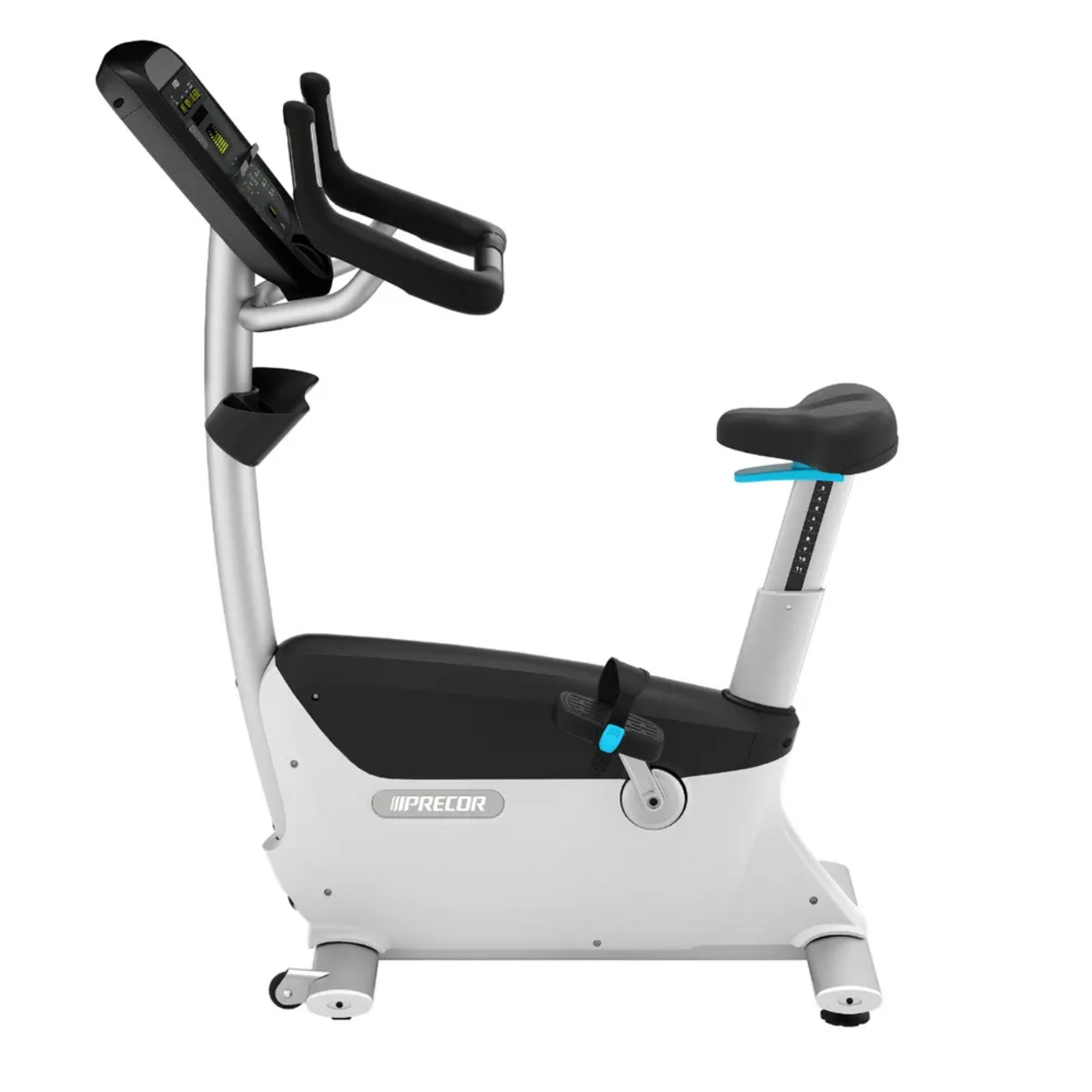 Precor UBK 835 commercial vertical cycle, P31 console, GMS