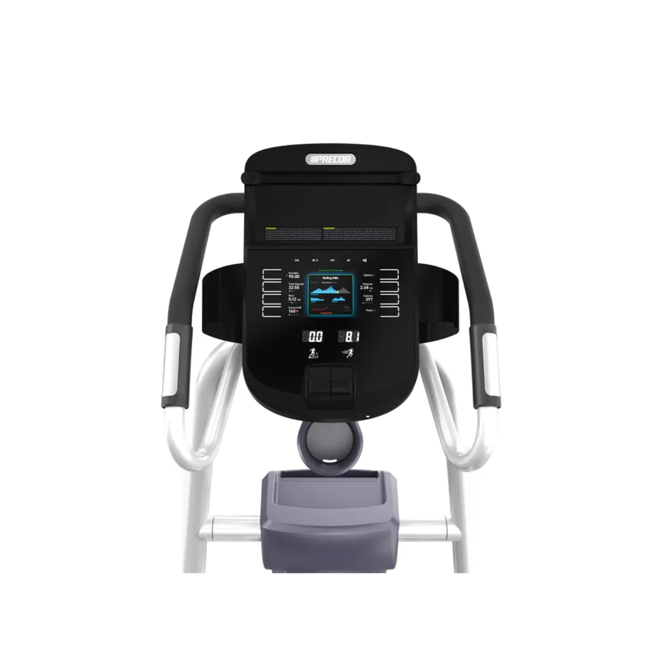 Vélo elliptique domestique Precor EFX® 443 avec console R40