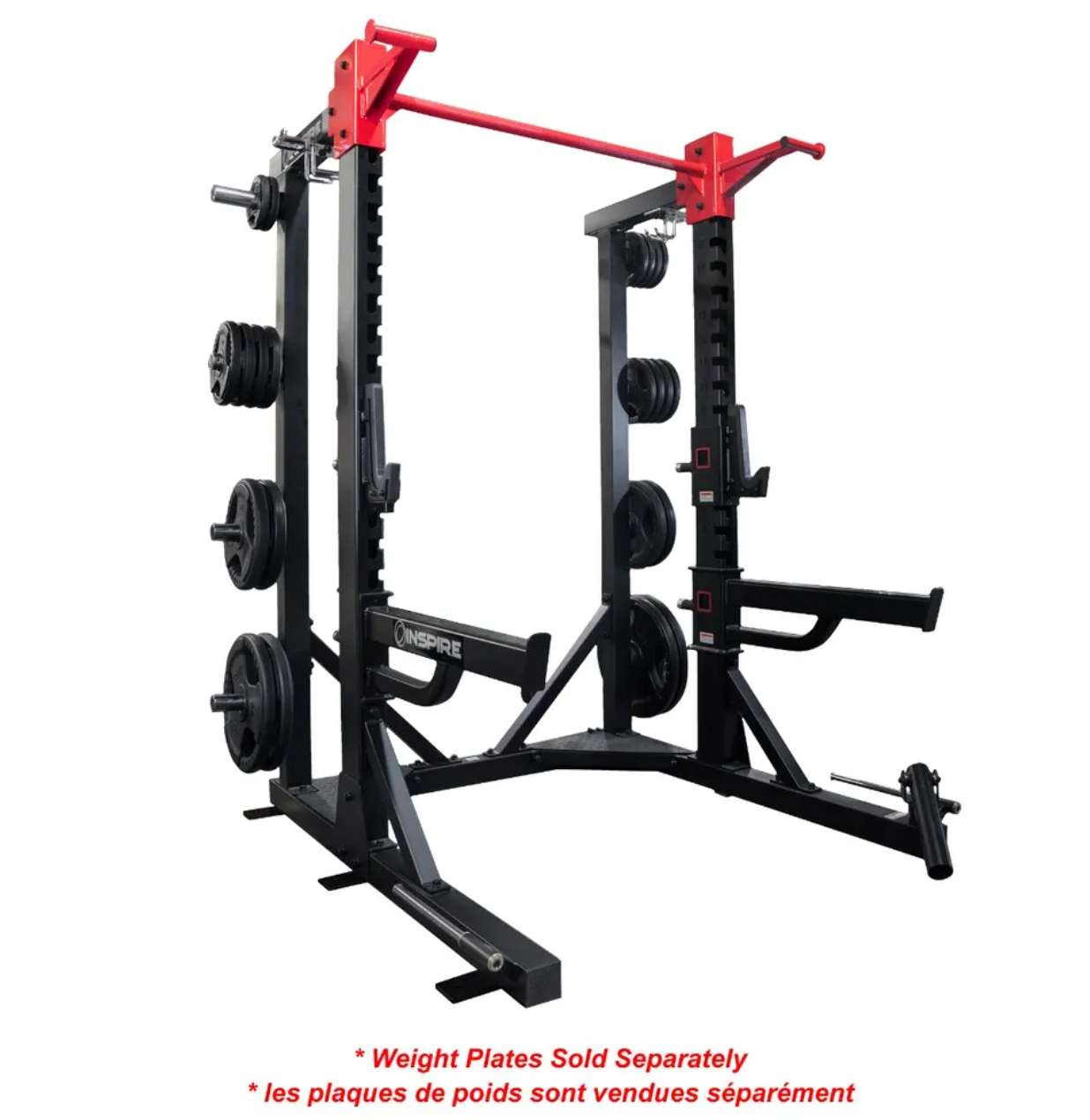 Inspire Fitness Ultimate Commercial Half Rack, 83-in