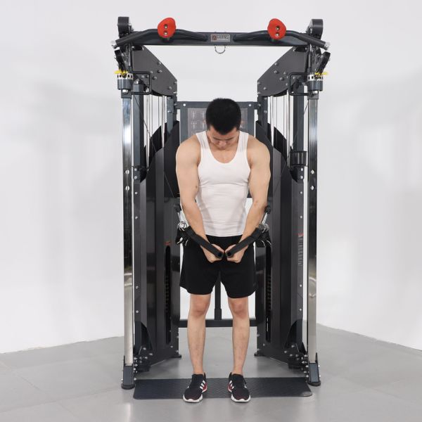 Altas Strength Al-3075 Entraîneur de Fonctionnement Avec Stack de Poids de 396LBS - Fitness Dépôt +