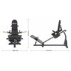 Altas Strength Compact Leg Sled Machine AL-6007 - Fitness Dépôt +