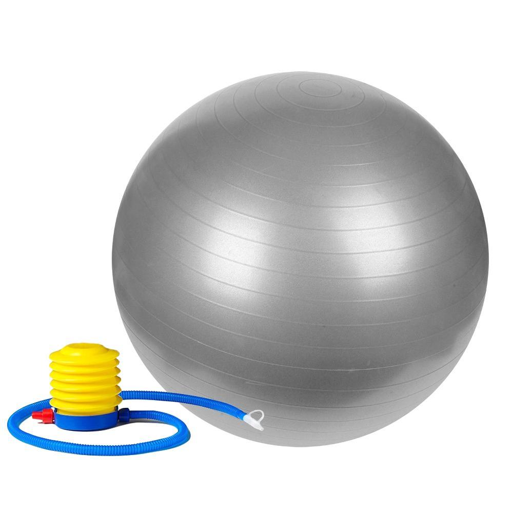 Ballons d'Exercice Avec Pompe 55cm-65cm-75cm - Fitness Dépôt +