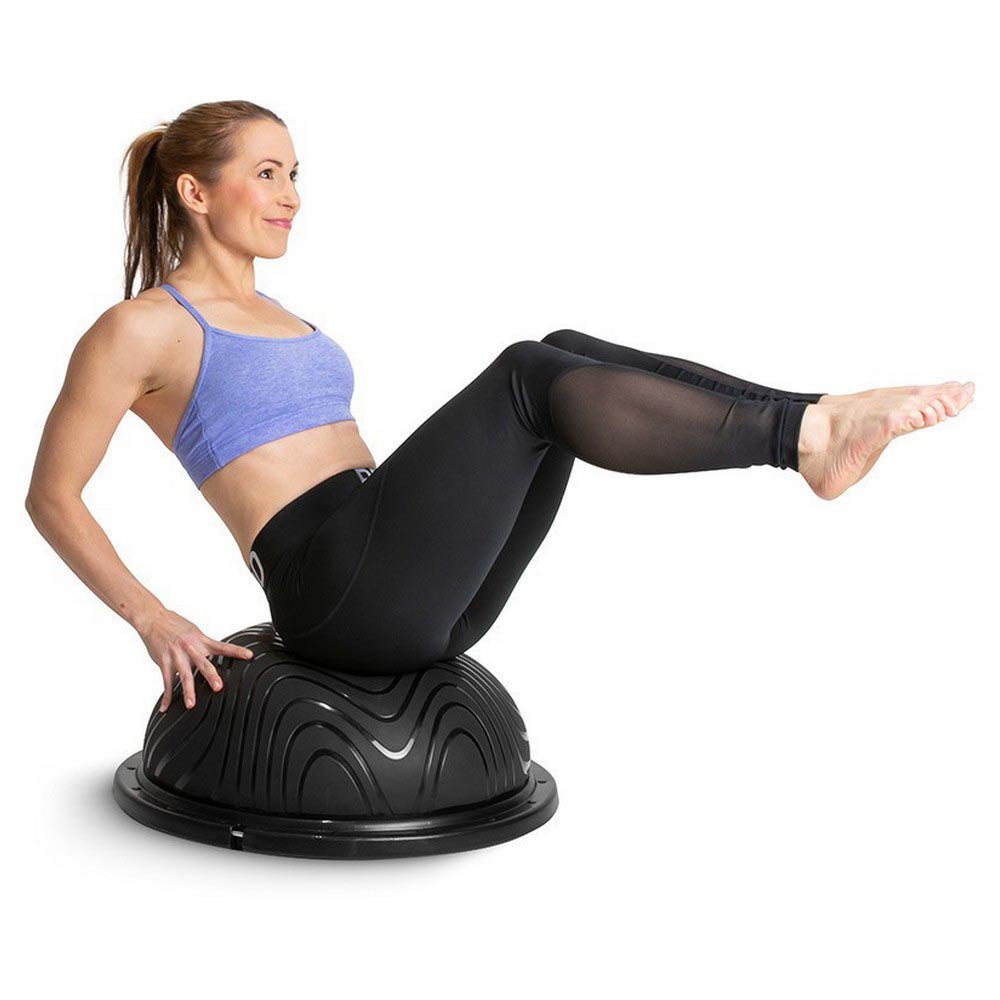 Ballon d'équilibre Bosu noir - Fitness Dépôt +