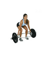 Barre hexagonale olympique de 66 po - Fitness Dépôt +