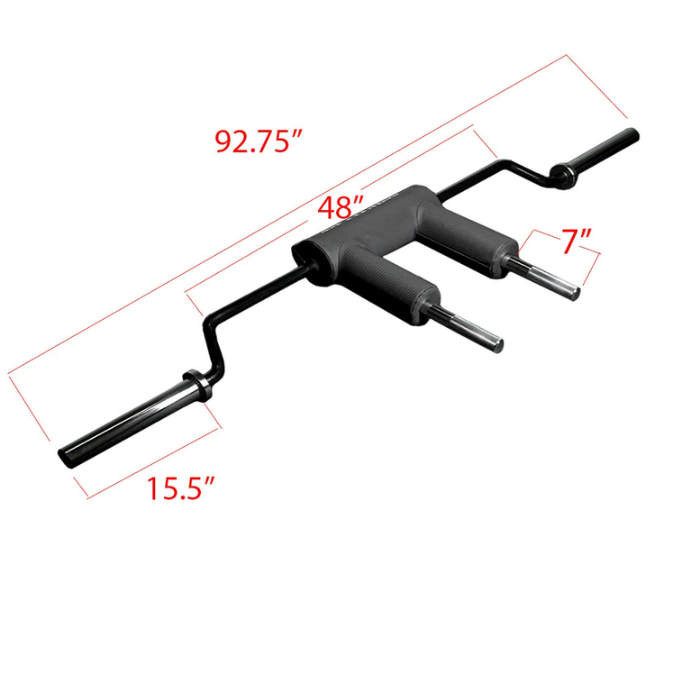BARRE DE SQUAT DE SÉCURITÉ OLYMPIQUE XM PRO - Fitness Dépôt +