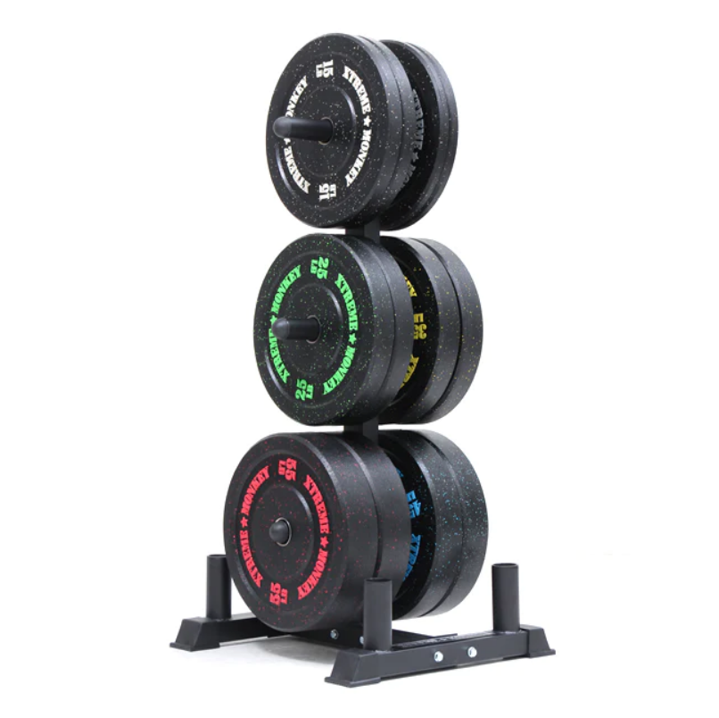 XM Fitness Vertical Olympic Weight Rack