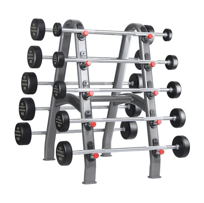 Ensemble de barbell commerciaux EF 20-110 lbs EZ Curl - Fitness Dépôt +