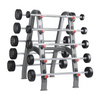 Ensemble de barbell commerciaux EF 20-110 lbs EZ Curl - Fitness Dépôt +